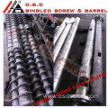 Screw vent for recycling plastic extruder machinery